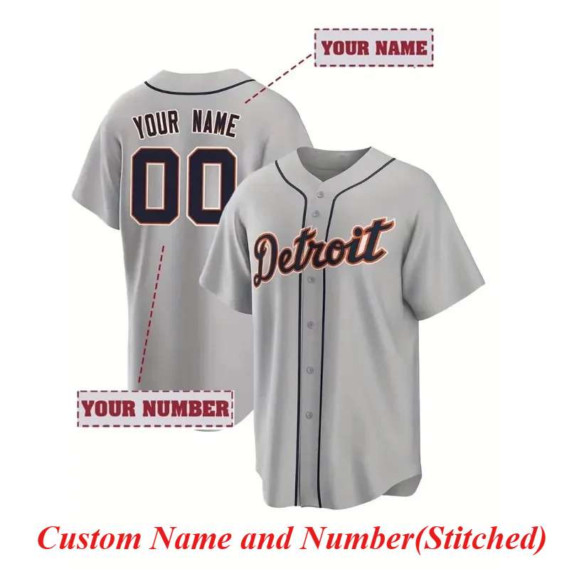 Sports Equipment Jersey - Camiseta de béisbol bordada con nombre