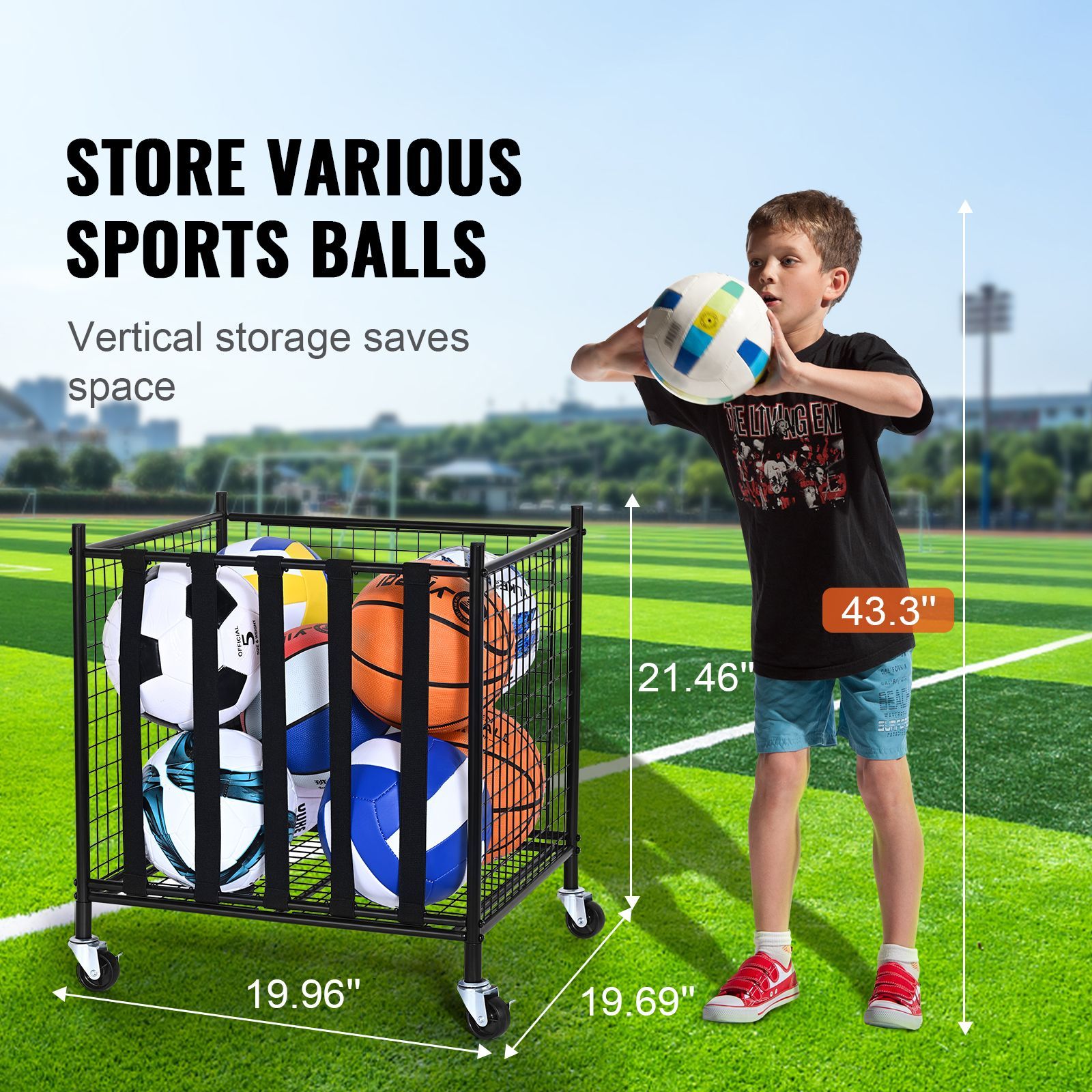 Carrito de Almacenamiento de P - Sports Equipment For Schools reseña y precio