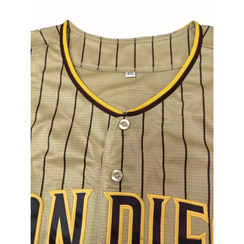 Camiseta de béisbol bordada co - Sports Equipment Jersey reseña y precio