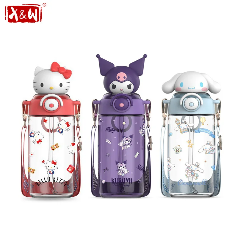 Vaso con pajita X&W Kawaii San - Sports Equipment Stores reseña y precio